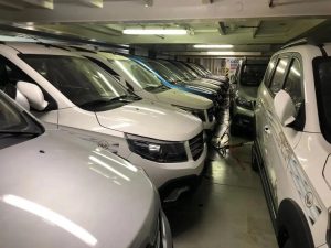 323 units vehicles to South America, included mini buses for sale from car dealer
