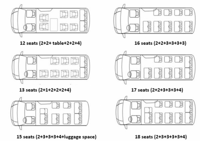19 seater minibus for sale