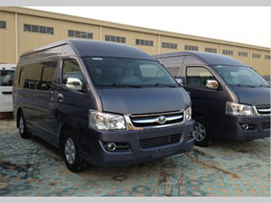 KINGSTAR exported mini minibus to Saint Martin