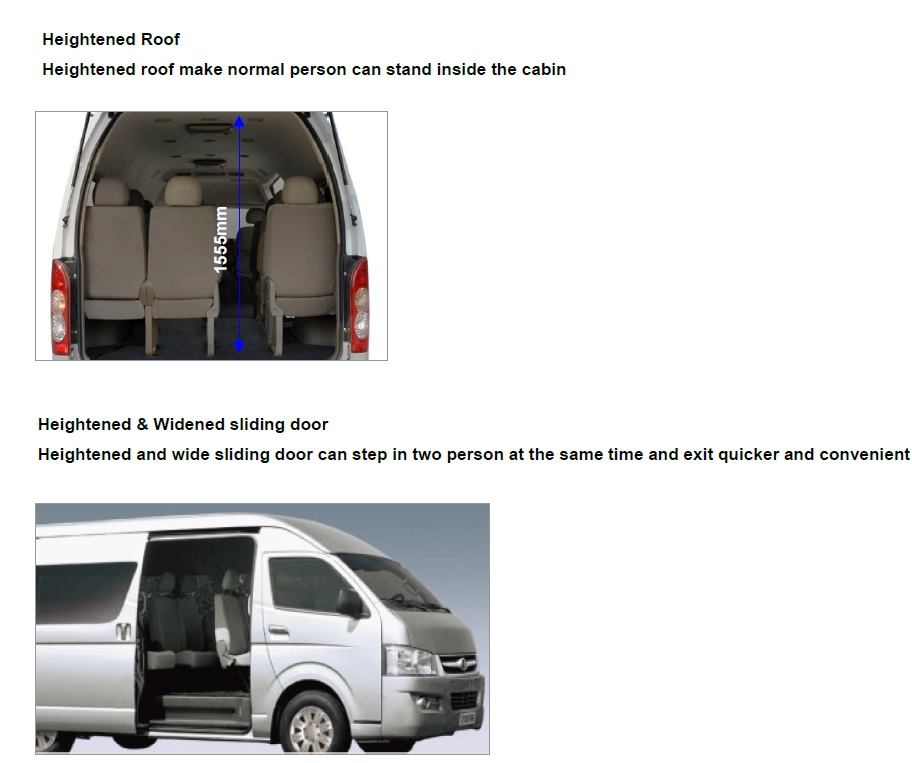 Check The Marvelous Wheelchair Minibus For Sale From KINGSTAR - News - 4