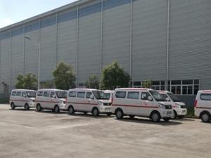KINGSTAR VF4 Van Mini Van Was Refitted To Ambulance To Nigeria