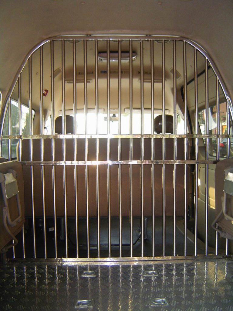Prison van for sale -interior 4