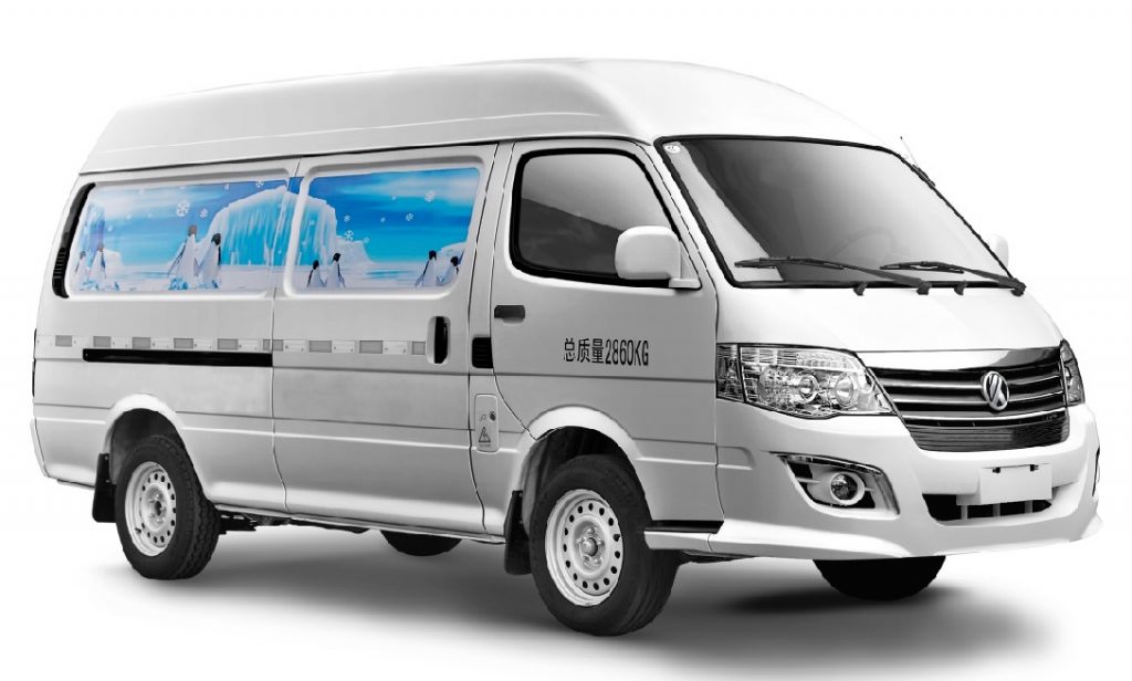 14 Seater 5 meter Lithium Iron(CATL) Battery Electric Minibus for Sale EBG3- white